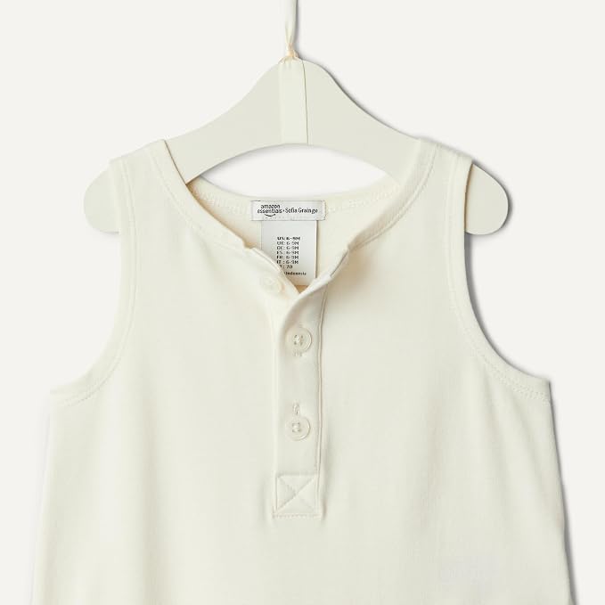 Amazon Essentials x Sofia Grainge Unisex Babies' Sleeveless Lightweight French - Image 5