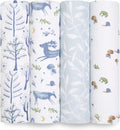 aden + anais Swaddle Blanket, 100% Organic Cotton Muslin Blankets by adenanais