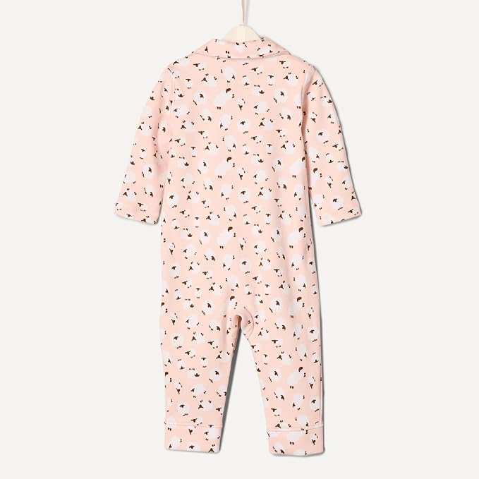 Amazon Essentials x Sofia Grainge Unisex Babies' Cotton Footless Sleepsuit - Image 5