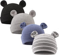 Pesaat Newborn Hospital Hat 0-12Months Preemie Boys Girls Beanie Solid Infant by Pesaat