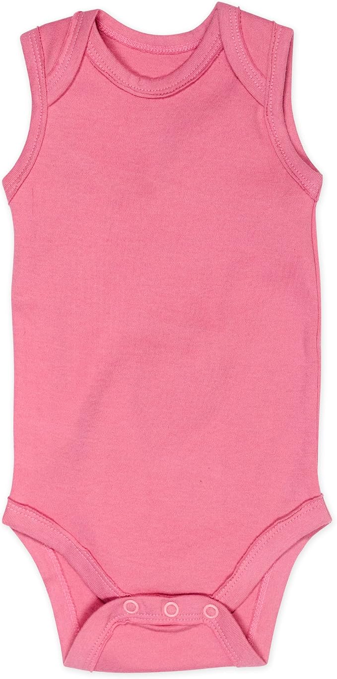 HonestBaby baby-boys Sleeveless Bodysuits One-piece 100% Organic Cotton - Image 2