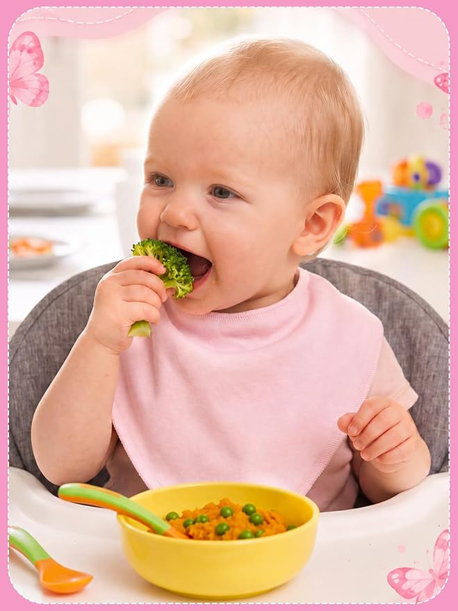 4 Pcs Baby Bandana Bib Cute Baby Nursery Decor Cotton Newborn Infant Feeding - Image 6