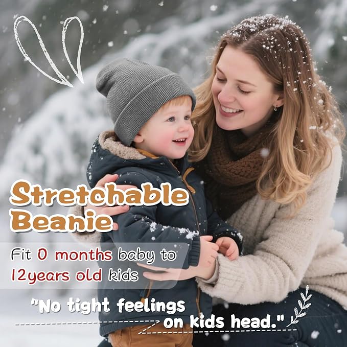 ZOORON Toddler Beanie Baby Beanies - Image 4