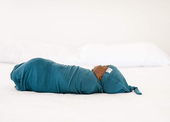 Copper Pearl Swaddle Blankets for Newborns | Soft Stretchy Receiving Blankets - Image 6