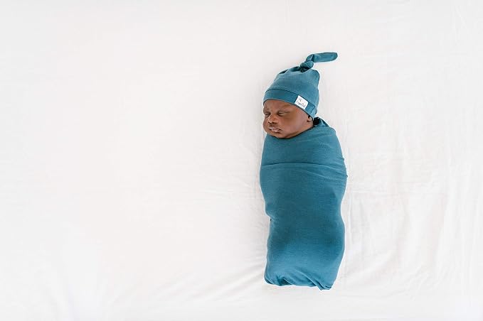 Copper Pearl Swaddle Blankets for Newborns | Soft Stretchy Receiving Blankets - Image 8