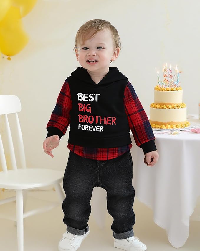 NZRVAWS Baby Boy Clothes Toddler Boy Outfit 2 3 4T 6 12 18 24 Month Fall Winter - Image 2