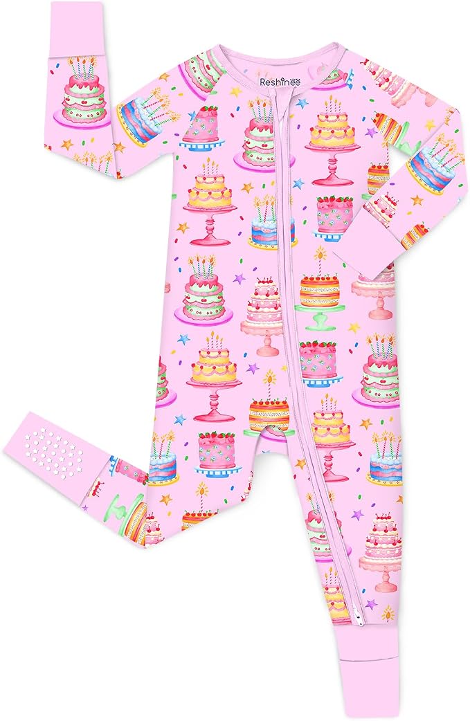 babee Reshinee Viscose Derived from Bamboo Baby Footie Pajamas Convertible by babeeReshinee