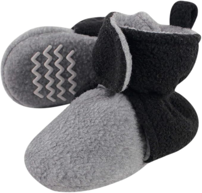 Hudson Baby Unisex-Baby Cozy Fleece BootiesSlipper Sock by HudsonBaby