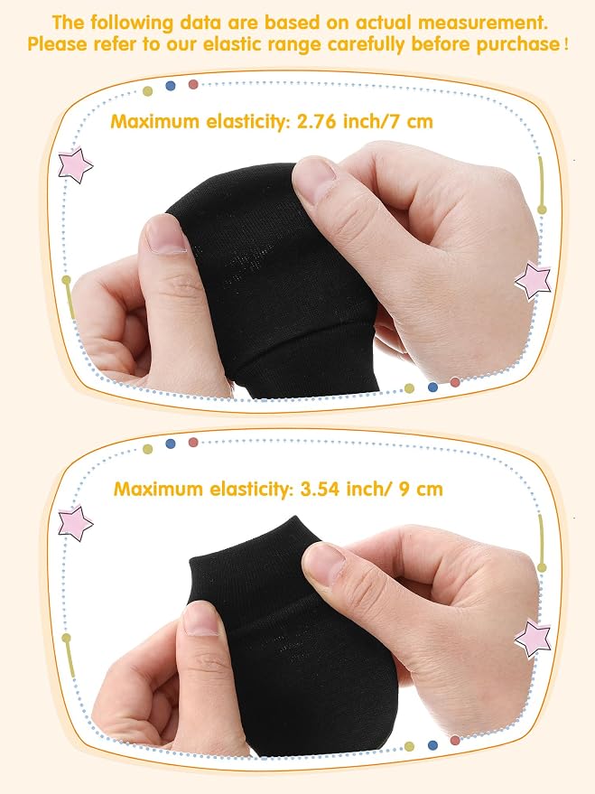 Geyoga 12 Pcs Baby Hat | Newborn Hats Mittens - Image 4