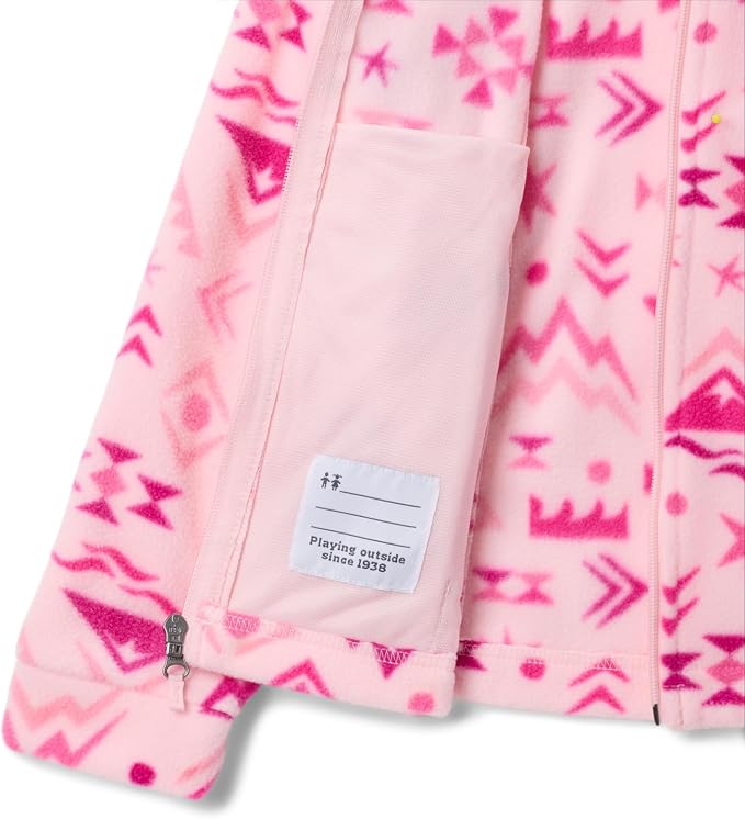 Columbia Youth Girls Benton Springs II Printed Fleece Jacket - Image 5