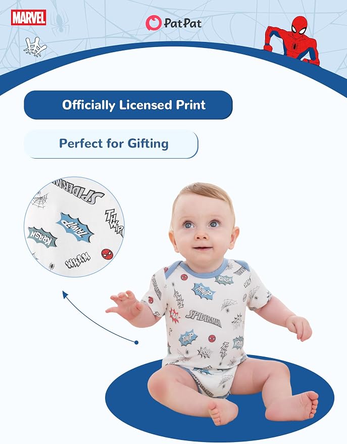 Disney Baby Viscose Made from Bamboo 3-Pack Bodysuits Set Newborn to Infant - Image 4