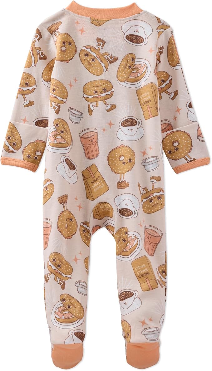Butterblu Scout Sleep & Play 100% Organic Cotton Footed Zip Front PJs | GOTS - Image 3