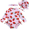 Renotemy Baby Swimsuit Girls One-Piece Swimwear Baby Beach Essentials 3M-3T by Renotemy