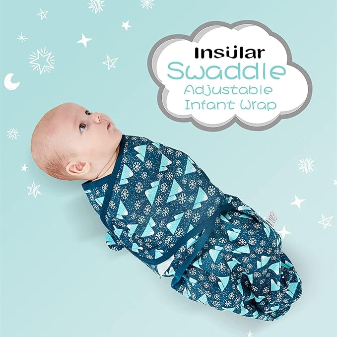insular Baby Swaddle Wrap, Swaddle Blanket - Image 3