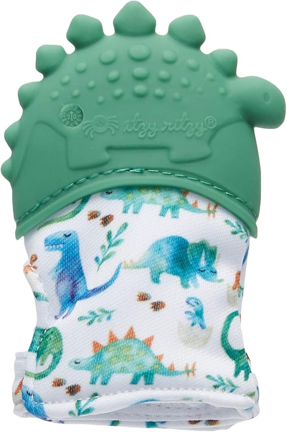 Itzy Ritzy Silicone Teething Mitt, Infant Teething Mitten - Image 3