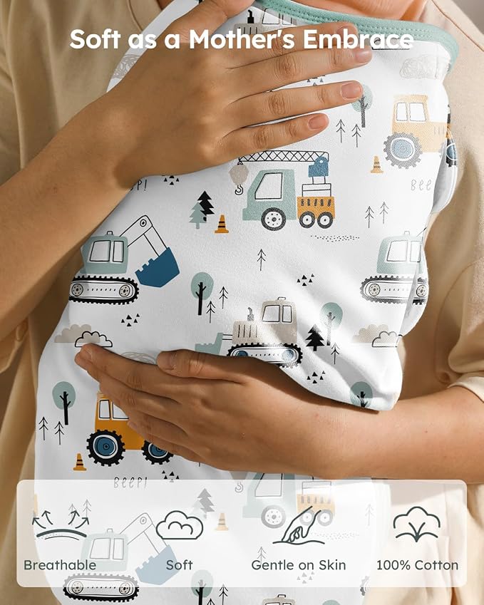 Unnivoll Baby Swaddles for Newborns - Image 4