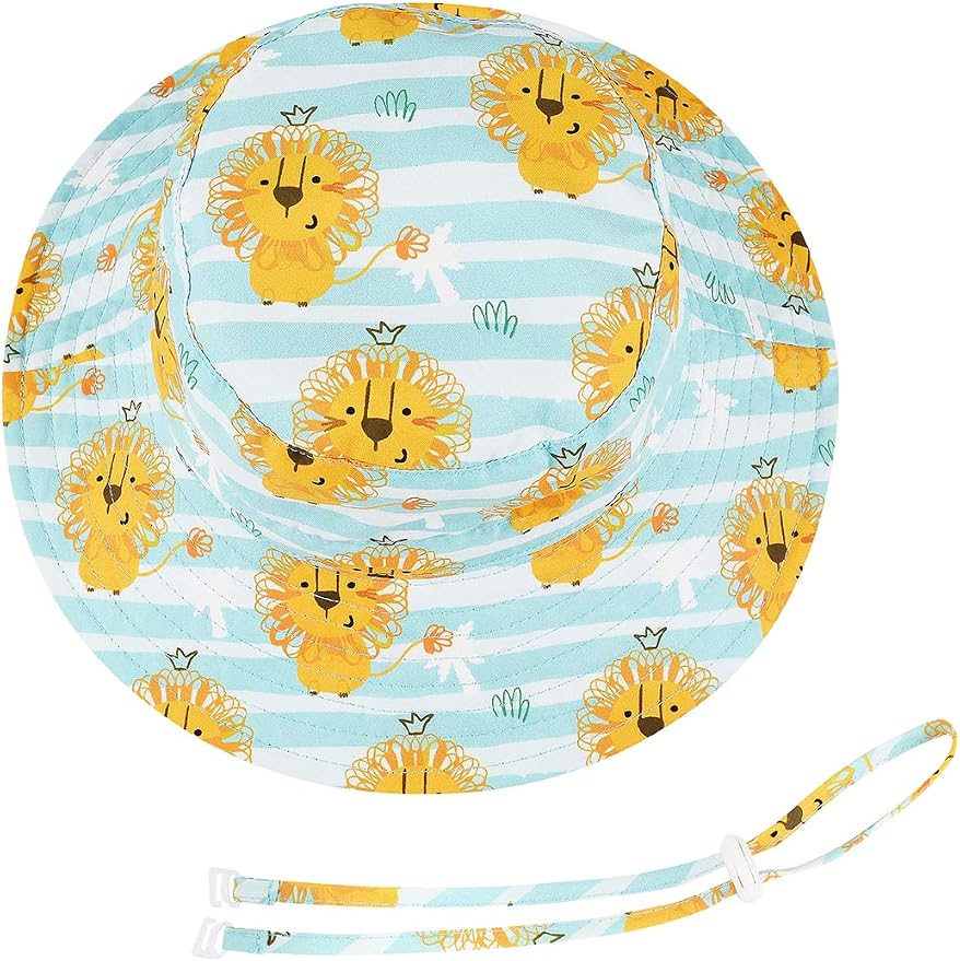 Komorebi Toddler Sun Hat UPF 50+ Kids Beach Bucket Hats Boys Girls 0-8Y | Cute - Image 3