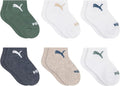 PUMA Unisex Baby 6-pack Infant Anklet Socks, Extra Cushion & Comfort-toe by PUMA