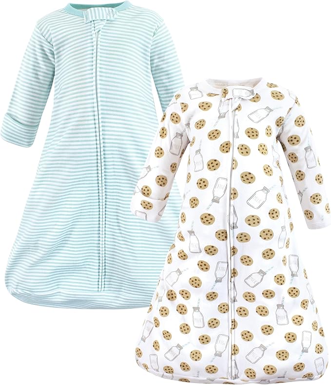 Hudson Baby Unisex Baby Cotton Long-Sleeve Wearable Sleeping Bag by HudsonBaby