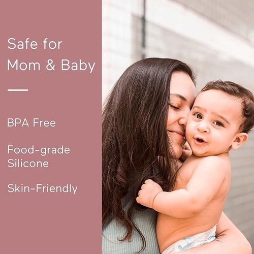 6 Pack Replacement Parts for Momcozy M6 Breast Pump, Also Replace to Mom Cozy M5/ V1 Pro/ V2 Pro Duckbill Valve,Breastfeeding Essential Accessories
