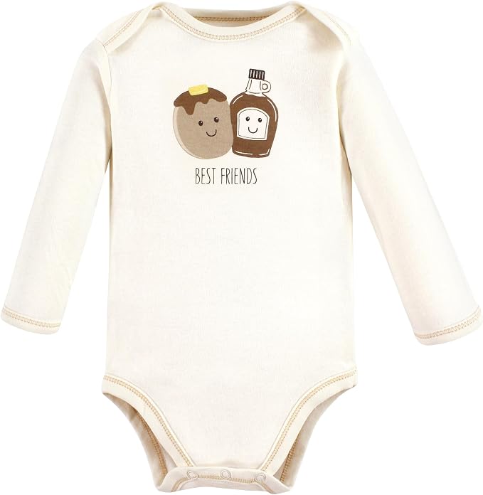 Touched by Nature Unisex Baby Organic Cotton Long-Sleeve Bodysuits - Image 7