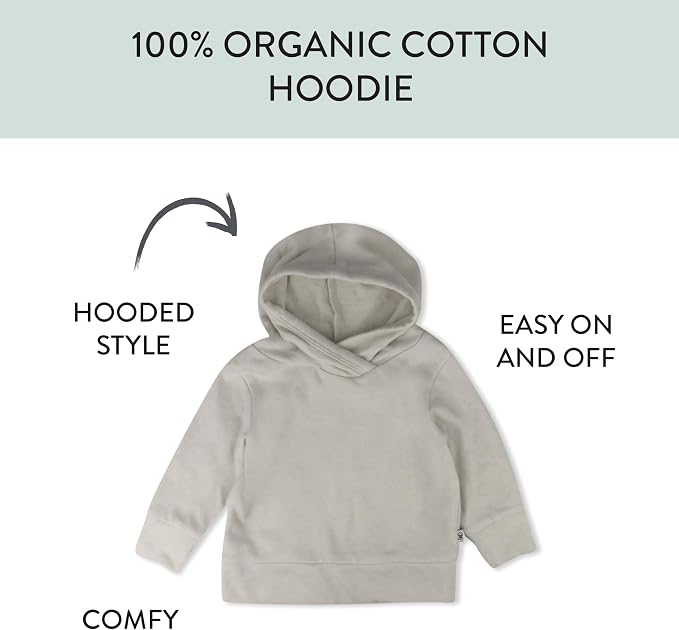 HonestBaby Baby Baby Terry Sweatpant 100% Organic Cotton - Image 3