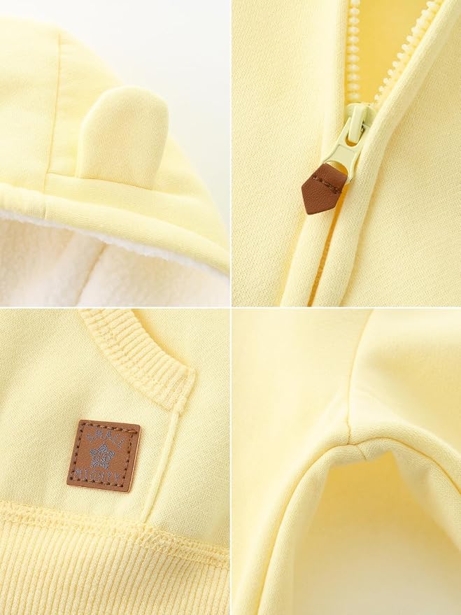 Baby Boy Girl Clothes Zip-Up Hoodies - Image 5
