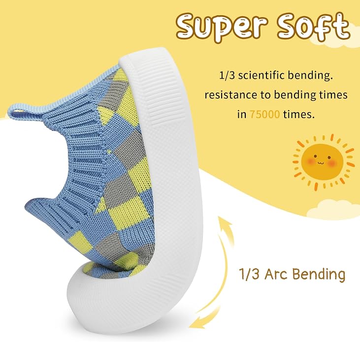 BACSAC Baby Toddler Unisex Infant Shoes Boys Girls Beige Mesh Breathable - Image 2