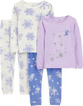 Simple Joys by Carter's Girls' 4-piece Polyester Pajamas by SimpleJoysbyCarters
