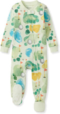 Burt's Bees Baby Boys Organic Cotton, Snug Fit Footed Sleeper Pajamas | by BurtsBeesBaby