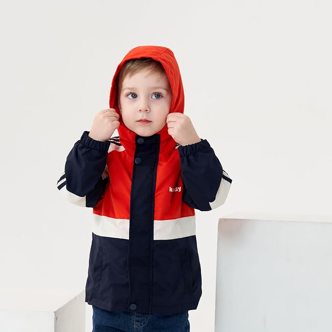 Volunboy Toddler Boys Spring Windbreaker Lightweight Jacket | baby boy - Image 5