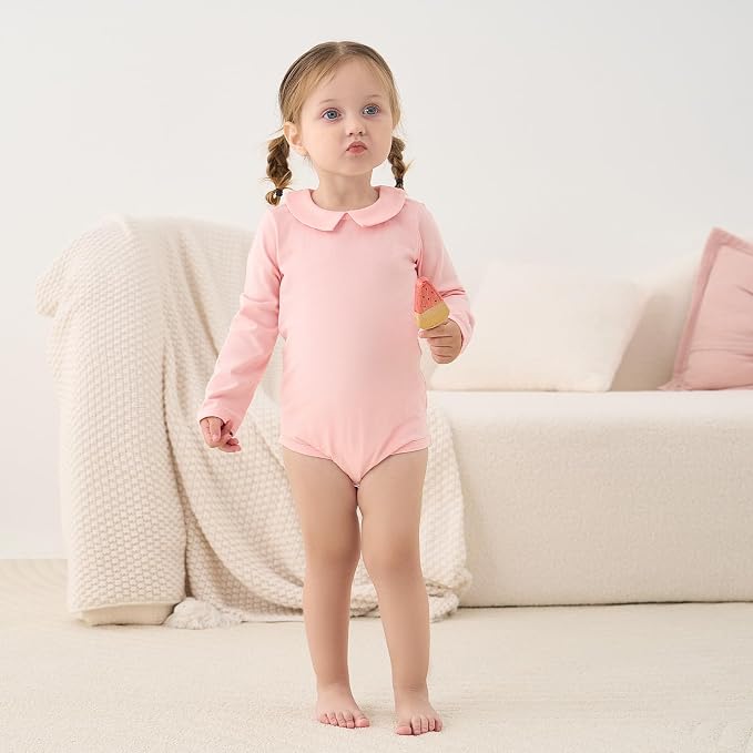 pureborn Baby Girls Boys Bodysuit One-Piece Romper 0-24 Months - Image 2