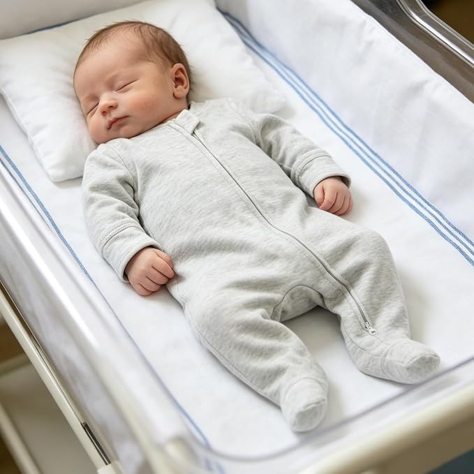 Aablexema Baby Footie Pajamas Cotton - Image 3