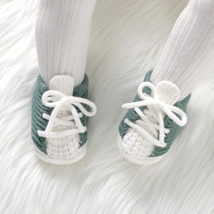 Baby Booties Newborn Baby First Shoes | Cozy Warm Knit Soft Booties - Image 6