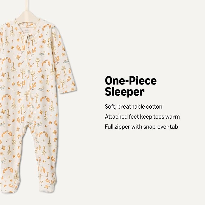 Amazon Essentials x Sofia Grainge Unisex Babies' Cotton Footed Sleep and Play - Image 2