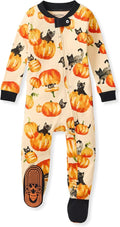 Burt's Bees Baby Girls Organic Cotton, Snug Fit Footed Sleeper Pajamas | by BurtsBeesBaby