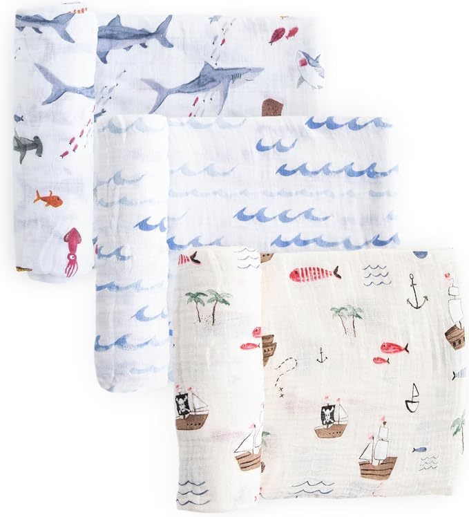 Little Unicorn Muslin Swaddle Blanket by LittleUnicorn