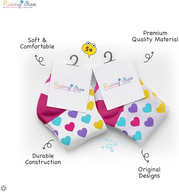Rising Star Baby Sock, Toddler Sock, Kids Socks Multipacks - Image 5