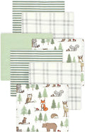 Little Treasure Hudson Baby Cotton Poly Flannel Receiving Blankets Multipack by HudsonBaby