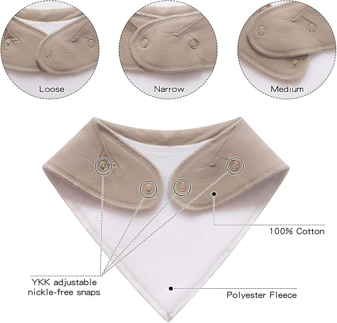 Little Tots Baby Bandana Drool Bibs - Image 2