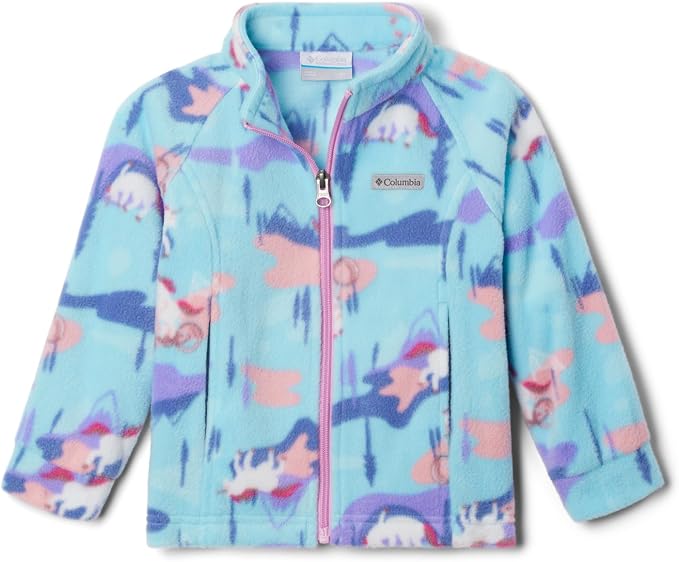 Columbia Youth Girls Benton Springs II Printed Fleece Jacket by Columbia