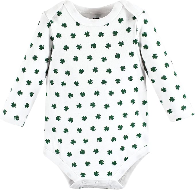 Hudson Baby baby-boys Cotton Long-sleeve Bodysuits 3-pack - Image 4
