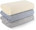 3 Pack Muslin Swaddle Blankets by Arnzion