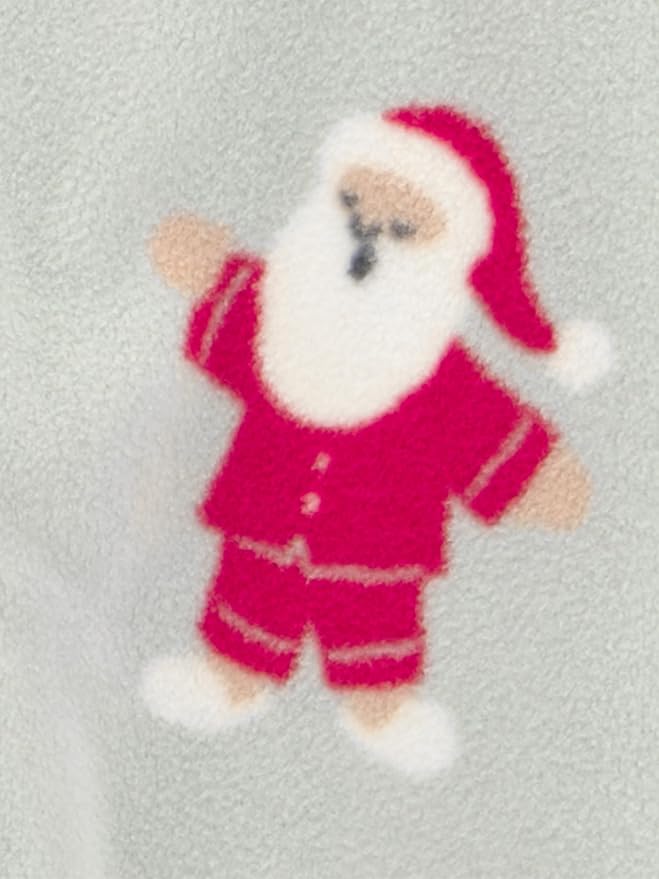 Simple Joys by Carter's Baby In 2pk Fleece Snp Santa Trees - Image 6