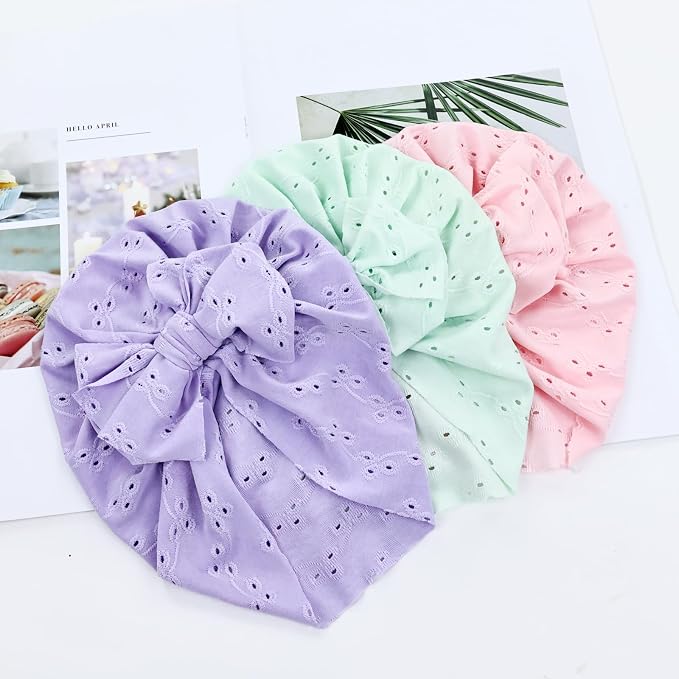 Cinaci 6 Pack Soft Turban Hats - Image 6