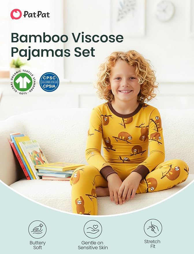 PATPAT Bamboo Viscose Pajama Set - Image 2