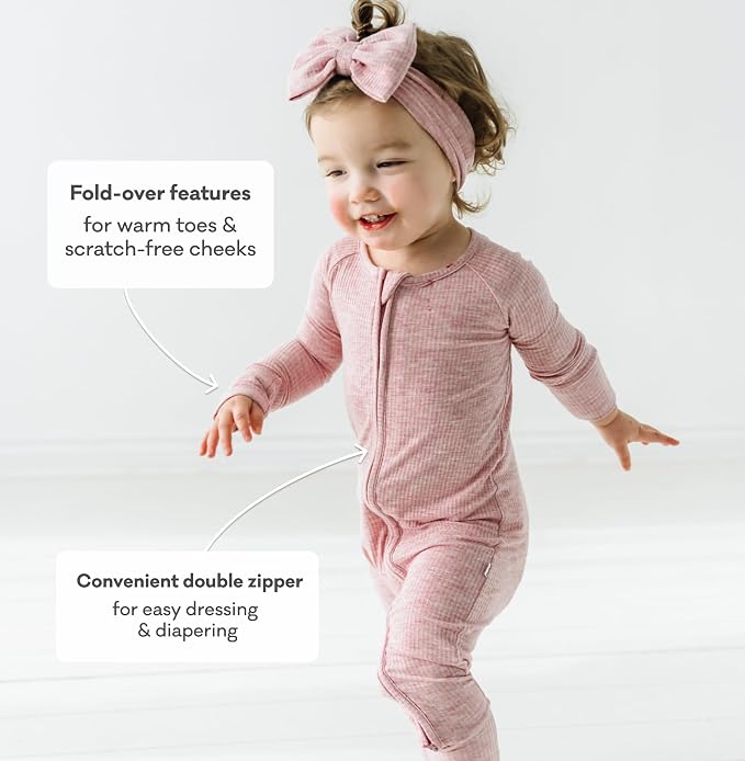 Little Sleepies Pajamas for Baby Boys & Girls, Viscose from Bamboo Baby Pajamas - Image 6