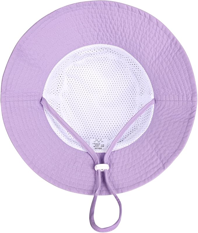 Baby Toddler Sun Hat, Kids Summer UPF 50+ Foldable Beach Bucket Hat - Image 5