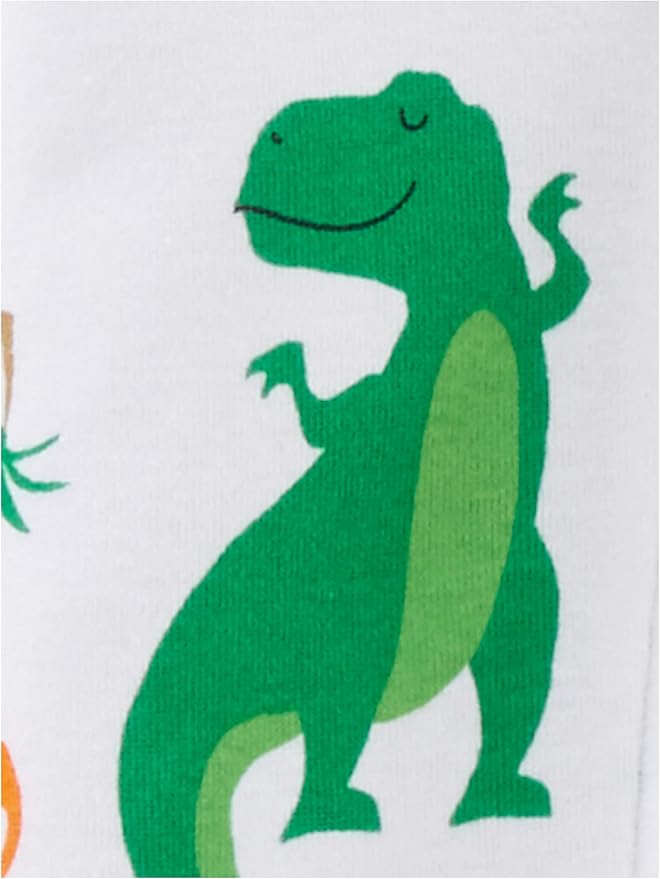 Simple Joys by Carter's Baby Boys 3 pack Snug Fit Footed Cotton Pajamas - Image 3