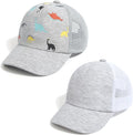 Mesh Toddler Baseball Cap, Adjustable Breathable Sun Hat by Hpegny